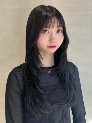 ロング PULSE yokohama所属・PULSE ASAHIのヘアスタイル