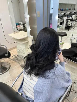 ロング 韓国レイヤー×モテ髪 /MITSUKI🤍のヘアスタイル