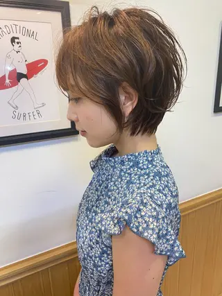 ショート NOE NAGOYA所属・山田 佳奈のヘアスタイル