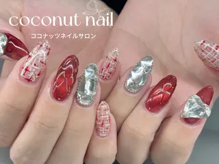ネイル 神田 ココナッツのネイルデザイン
