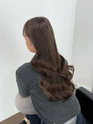 ロング 【ioe岡本】🐶 向井歩のヘアスタイル