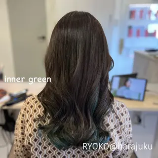 ロング カラー パーマ ヘアアレンジ メンズ ワット 原宿のヘアスタイル