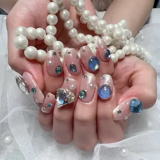 ネイル 🍄Rina🍄 韓国風ネイルのネイルデザイン