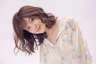 ミディアム 勝沼 佑季のヘアスタイル