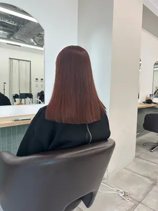 セミロング カラー キッズ オトナヘア🌸 harukaのヘアスタイル