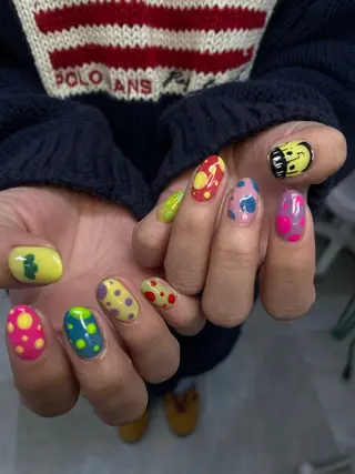 ネイル ひめか🫁 推し概念・個性派のネイルデザイン