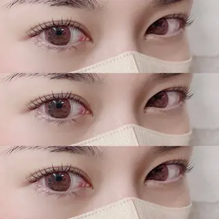 マツエク・マツパ 【那覇/束感まつ毛】 ｷｬﾒﾙのマツエク・マツパデザイン