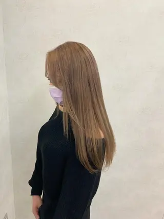 ロング メンズ縮毛矯正 ニュアンスパーマのヘアスタイル