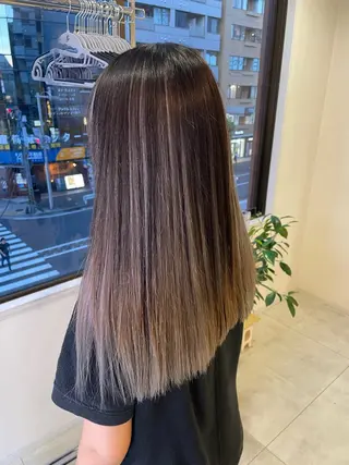 ロング カラー ✰︎Rad✩.*˚‪ カノンのヘアスタイル