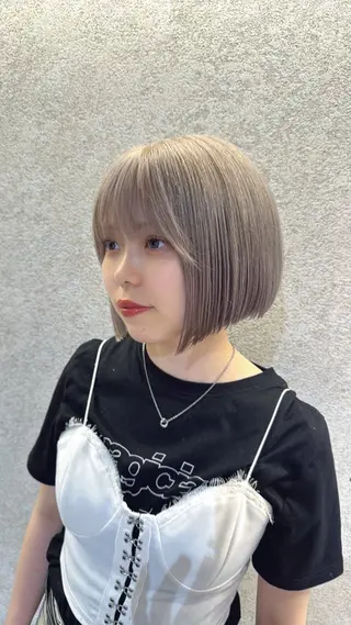ショート 🌷透明感/ボブ/ Ayana🌷のヘアスタイル