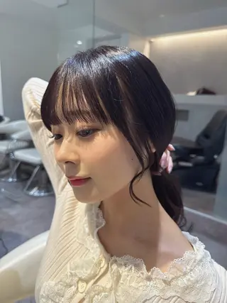 ミディアム カラー 💎透明感カラー特化 💎TAISEIのヘアスタイル