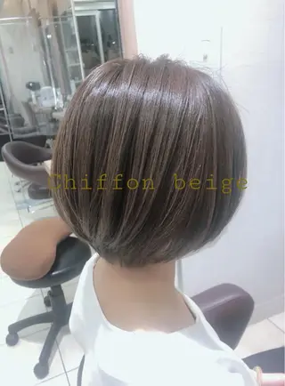 ショート カラー 産休中です。 🌹sayu🌹のヘアスタイル