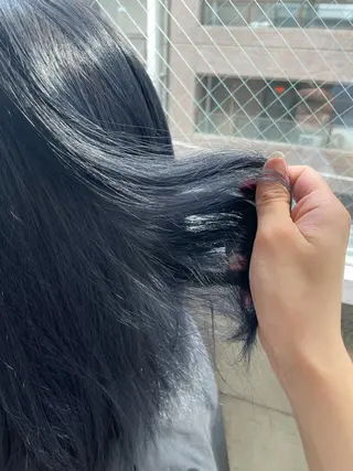 ロング youres hair 髪質改善トリートメント&ヘッドスパ  新宿三丁目店【ユアーズヘア】所属・🦋透明感カラー 👑NODOKA🦋のヘアスタイル