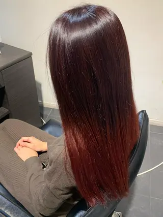 ロング カラー 森田 健介のヘアスタイル