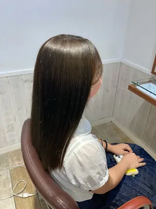 セミロング カラー 🫧ゆうき🪽 髪質改善/ハイライトのヘアスタイル