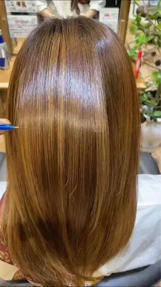 ロング 【溝の口の艶髪の神様 】田仲雄大のヘアスタイル