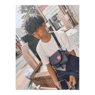 ショート ヘアアレンジ メンズ ange☞ soutaのヘアスタイル