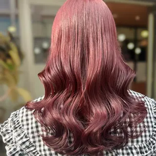 ロング カラー ブリーチなしカラー kana🐱のヘアスタイル