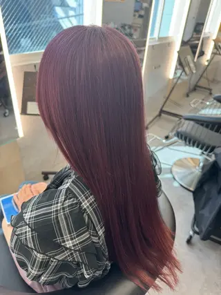 ロング カラー 【縮毛矯正/カラー】 今野寛己のヘアスタイル