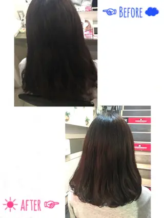 ミディアム Lapel green所属・Lapelgreen 森町 / AOIのヘアスタイル