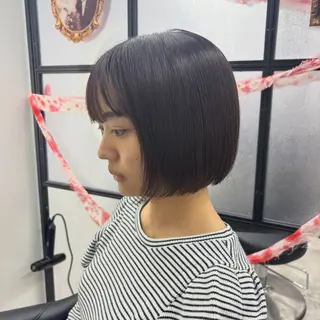 ショート Ren. 🦋デザインカラーのヘアスタイル