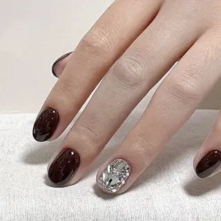 ネイル ココナッツネイル 四ツ谷店 ツキのネイルデザイン