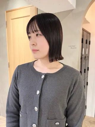 ミディアム カラー ボブ/レイヤー 🌟梅田盛一🌟のヘアスタイル