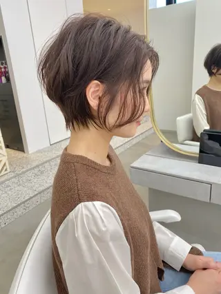 ショート urara/ショート /透明感カラーのヘアスタイル