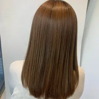 ロング カラー 艶カラー ⭐️田中真緒のヘアスタイル