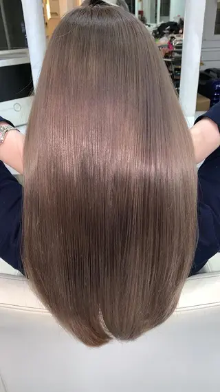 ロング カラー LAS 代表 ナガカワ コウヘイのヘアスタイル