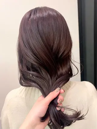 セミロング カラー ヘアアレンジ 暖色💖ツヤ髪💖 masae🌼のヘアスタイル