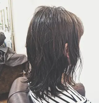 ミディアム ノグチ ユウキ/ボブのヘアスタイル