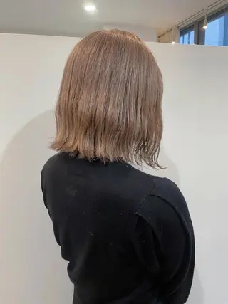 ミディアム バレイヤージュモデル 小林匠❤️‍🔥のヘアスタイル