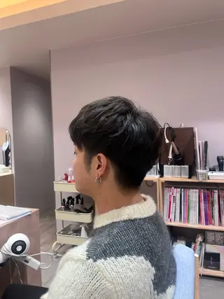 メンズ Rosierbleu 道正のヘアスタイル