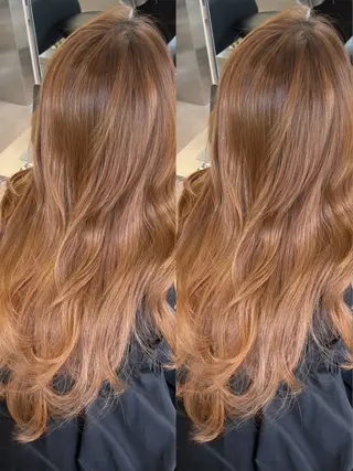 ロング カラー 艶髪／シールエクステ 🌻ノゾミ🌻のヘアスタイル