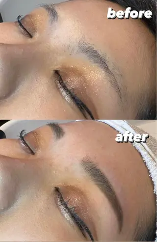 アイブロウ 髪質改善カラー🎀 アイブロウ✨麗華のヘアスタイル