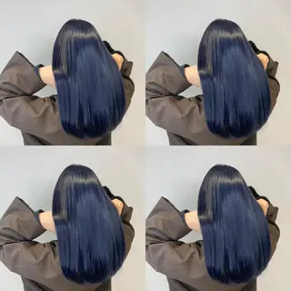 ロング カラー 飯田 祥哉のヘアスタイル