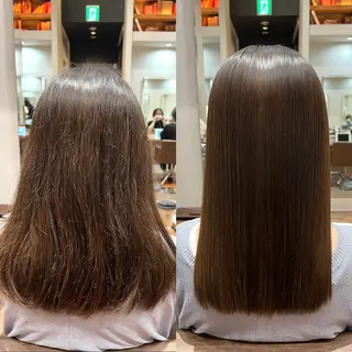 ミディアム パーマ CURE nex the salon表参道所属・【縮毛矯正プロ講師】 島野 伊央汰のヘアスタイル