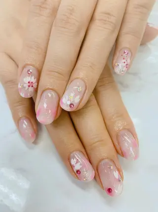 ショート JNA認定講師🌸 RIEのネイルデザイン