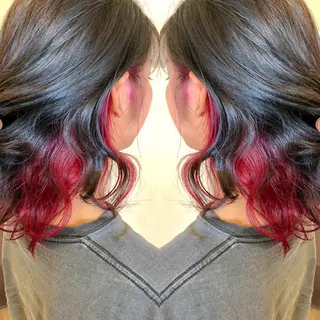 ミディアム カラー Hair make VERDA所属・宮下 耕平のヘアスタイル