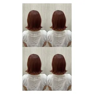 ショート カラー 店長✨レイヤー✖️ 髪質改善✖️韓国ヘアのヘアスタイル