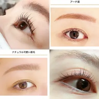 アイブロウ MIU  nail＆eye所属・MIU nail＆eyeのマツエク・マツパデザイン
