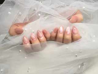 ネイル I-nailロング /ワンホン/キラキラのネイルデザイン