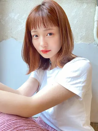 ミディアム また会いたくなる 美容師【KENTA】のヘアスタイル