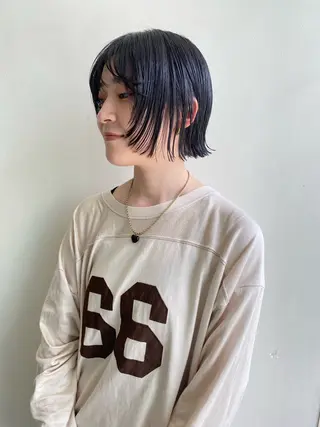 ショート sea's所属・ヒラカホ/矢場町/ ブリーチ/似合わせのヘアスタイル