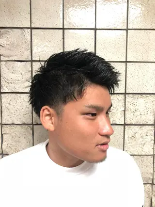 ミディアム メンズ 【店長】福田 健人のヘアスタイル