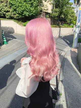 ロング カラー ガーリーヘア 🎀 Rika 🫧のヘアスタイル