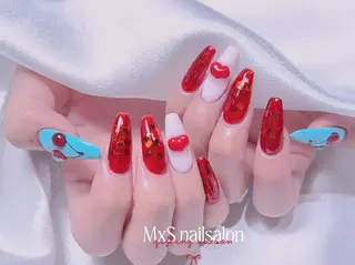 ネイル MxS Nail(長さだし/フィルイン/マグネット/韓国ネイル/ワンホンネイル/ワンカラー)所属・MxS リィリィのネイルデザイン