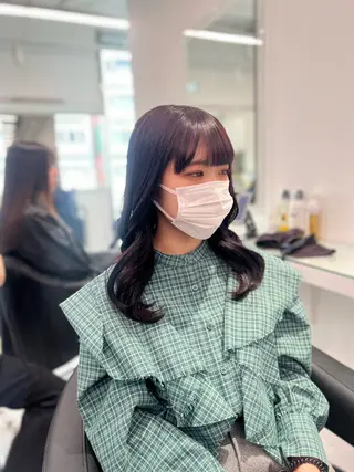 カラー ブリーチなし透明感 💗RYOTAのヘアスタイル