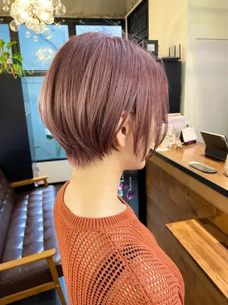ショート Stir maison[ステアメゾン]所属・layer cut 店長/MIKUのヘアスタイル